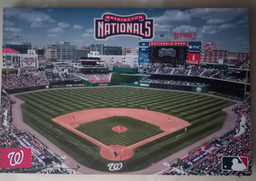 Baseball Washington Nationals Canvas