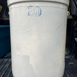 Vintage 20 Gallon Crock