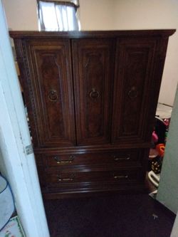 Vintage Drexel Heritage Francesca Armoire dresser