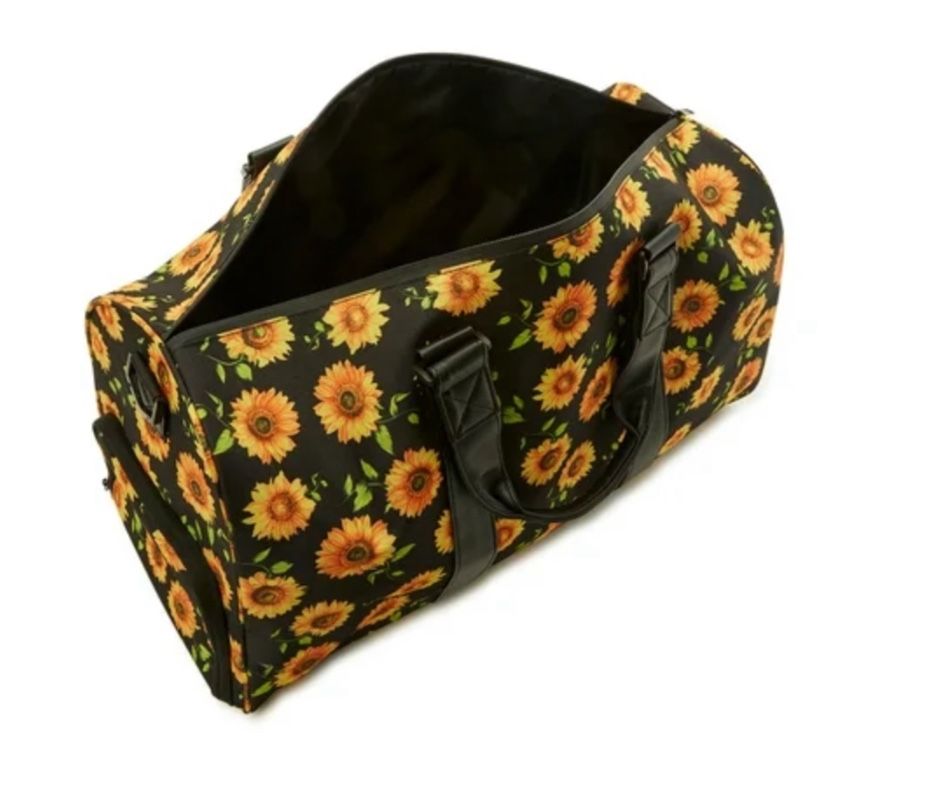 Women's Barrel Weekender Duffel Bag with mini backpack