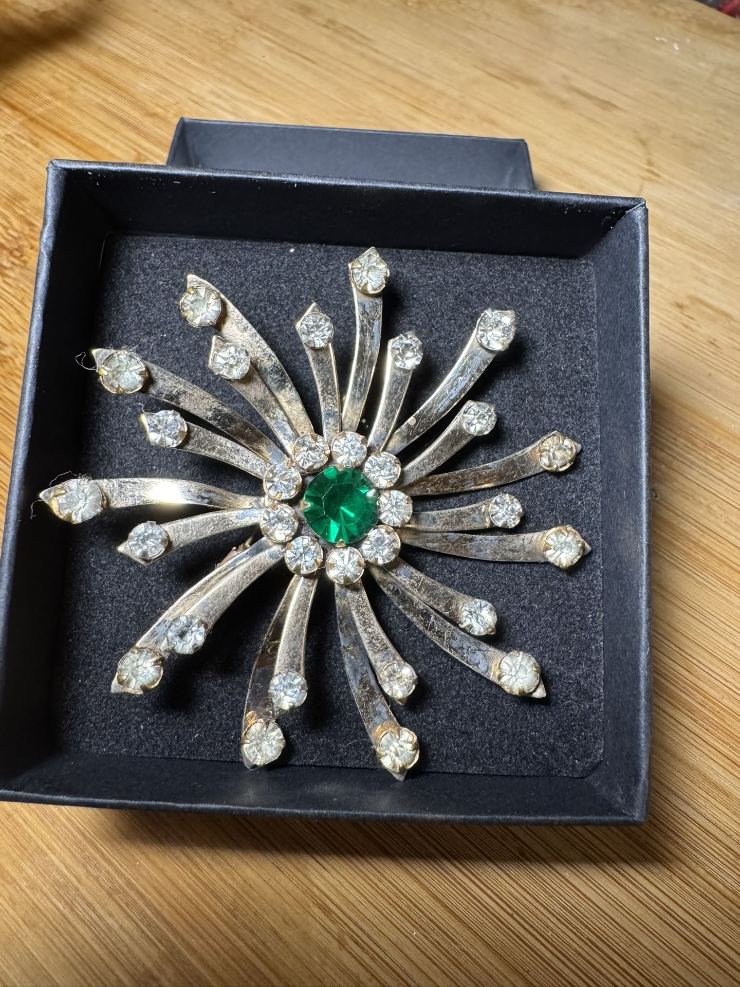 ✨ Vintage Sterling Silver Brooch & Pendant – Elegant Dual Purpose ✨