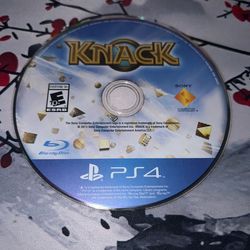 PS4 Knack