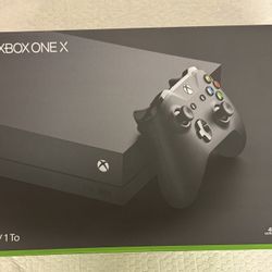 XBOX one x 1TB storage And Two Controllers 