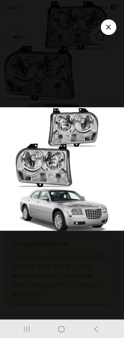 Chrysler 300 headlights