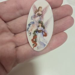 Vintage German Angel Brooch