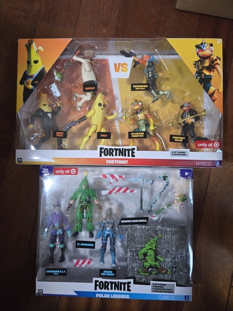 Fortnite Fortfight Peely vs Fishstick Pollar Legends Target Exclusive