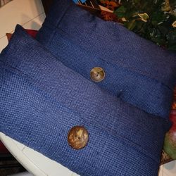 2 New Patio Pillows 12 Set Firm Look My Post Tons Item