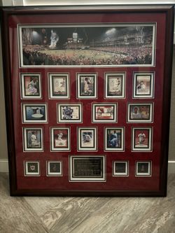 Signed World Series Poster