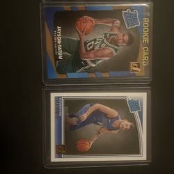 Luka Doncic Jayson Tatum Rookie Cards