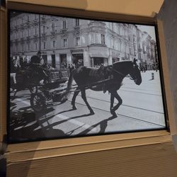 Very Nice Picture With Metal Frame 