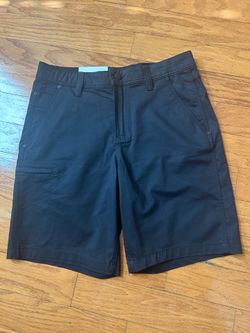 NWT Wrangler Men's Black Performance Utility Shorts size 30