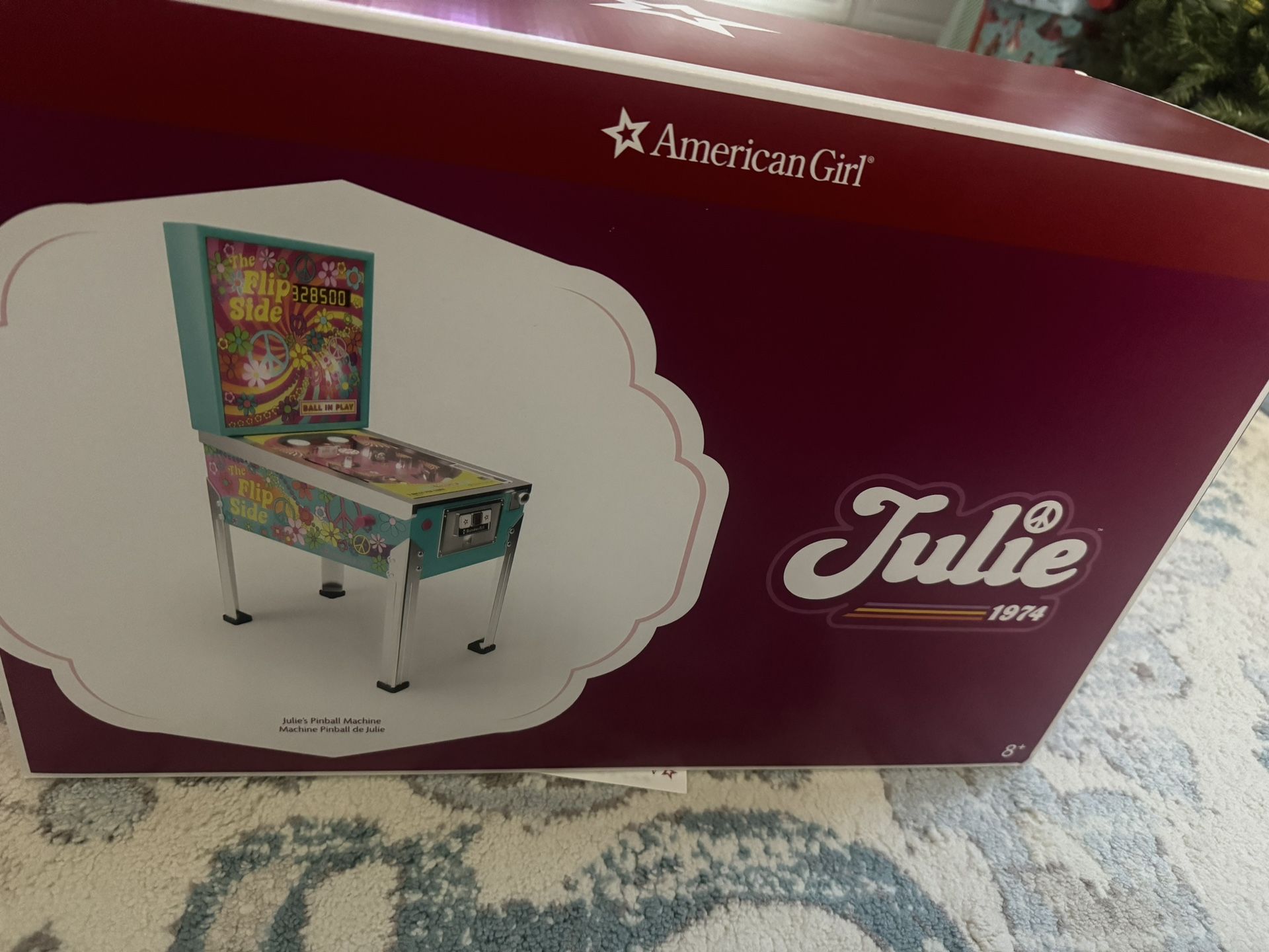 NEW American Girl Julie Pinball Machine 