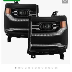 Chevrolet Silverado 2016-2018 Complete Headlights