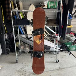 Ride 162cm Snowboard w/ LX Series Bindings