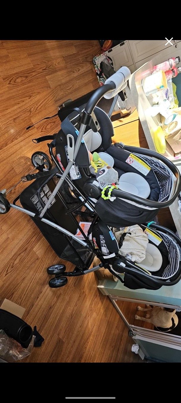 Baby Trend Snap-N-Go® Double Stroller SG33100