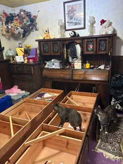 Headboard and Storage Bedframe