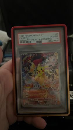 PSA 10 Pikachu 5th Anniversary Premium CS #153