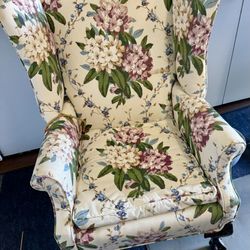 Antique Wing Back Chair
