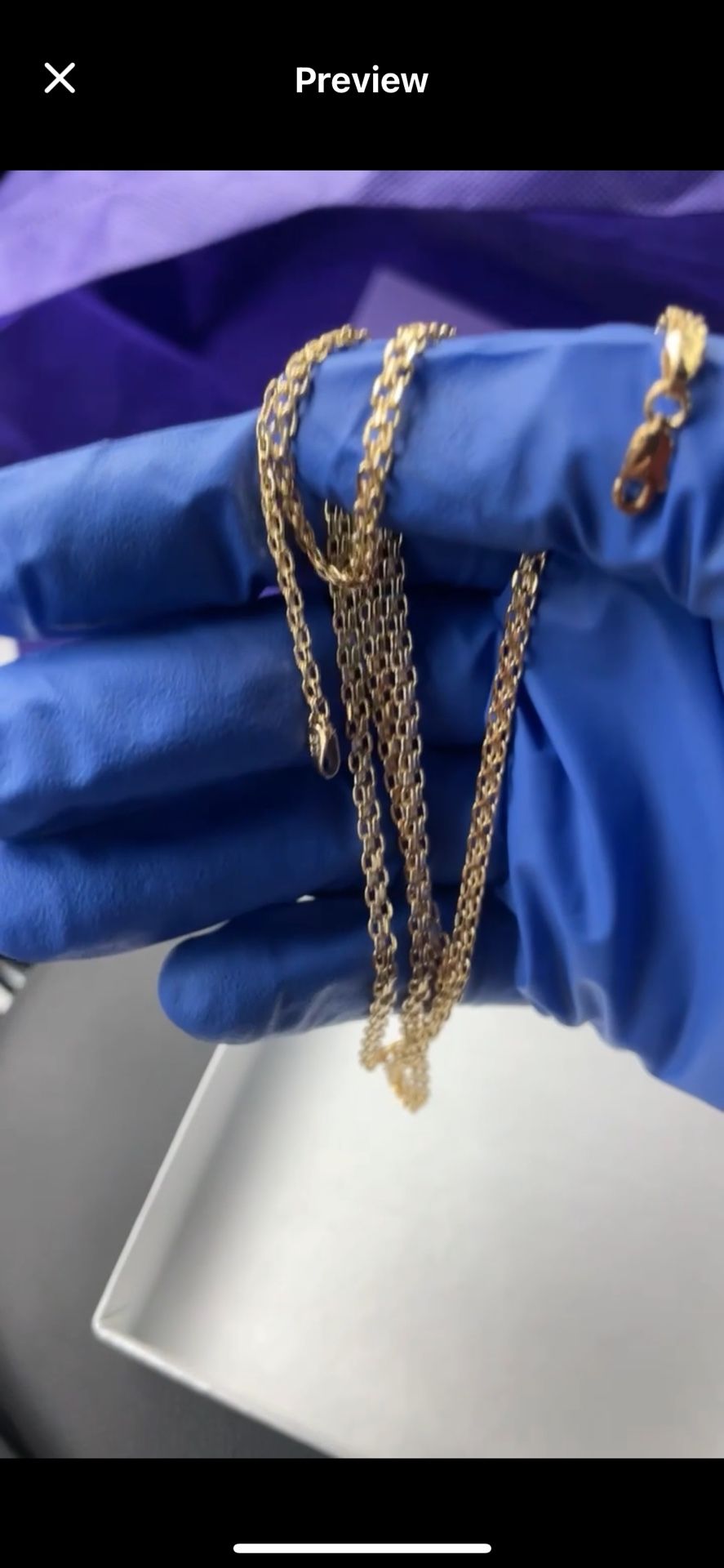 Bismarck Link 10kt Gold Chain