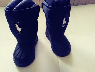 New polo boots size 4c