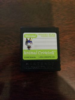 Animal crossing memory card