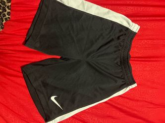 Nike Athletic Shorts Black and White. 6-7 year old L