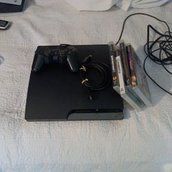 Gently Used PlayStation 3 -PS3 160gb Mod# Cech-2501A
