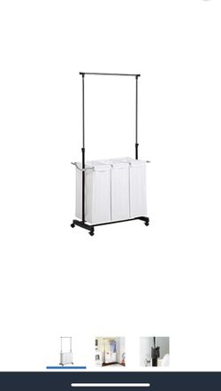 Honey-Can-Do Rolling Laundry Cart