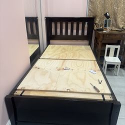 Twin size bed frame 