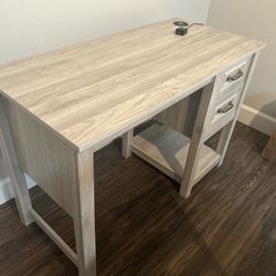 Desk With Charger