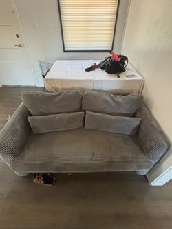 Grey couch small
