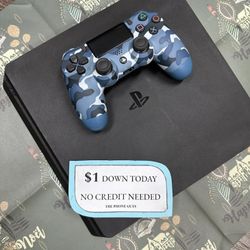 Playstation 4 PS4 Slim Game Console - Pay $1 today and pay the rest later -