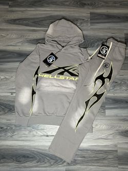 Hellstar Grey Neon Sweatsuit