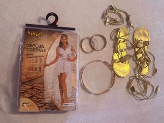 Spirit Halloween Grecian Goddess Woman’s XS Costume & Accessories Extra Small