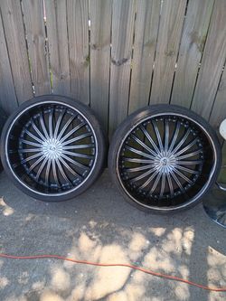 Rims 24inch universal 5 lugs