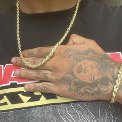 14k Rope Set Stamped 