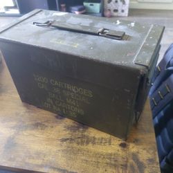 Military Ammo Box