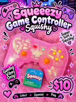 Squeeezy Game Controller Squishy Toy