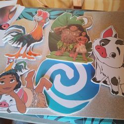 Moana Cutouts/ Props 