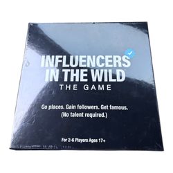 NEW Influencers in the Wild Board Game Sealed