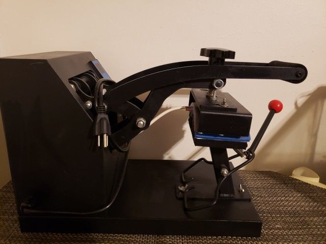 Heat Press With Hat Attachment