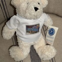 Wonderland Bears  Usps Terry Cloth Beanie Baby Bear Doll Plush Stuffed Toy