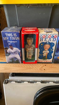 Dodgers Bobble heads