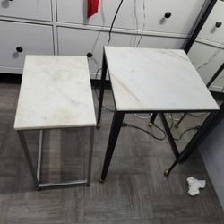 2 Small Tables For Sale $50