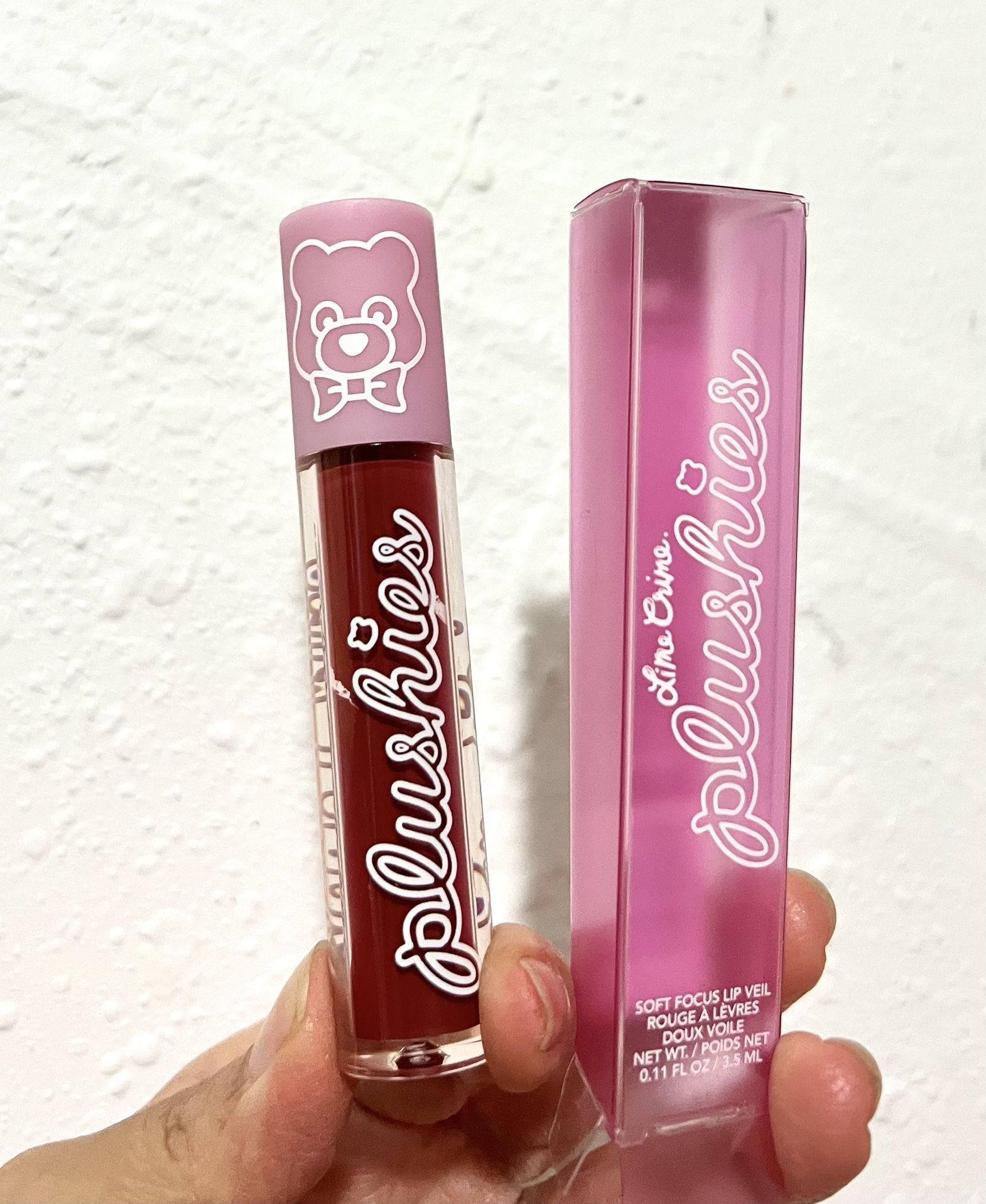NIB Lime Crime Plushies Soft Focus Lip Veil  ~ Jam ~ Full Size Brand New In Box