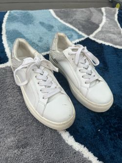 white Steve Madden sneakers