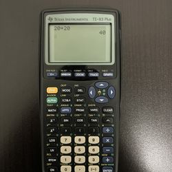 Texas Instruments Ti-83 Plus