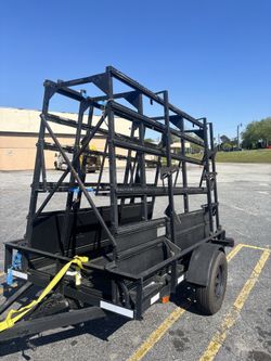 5x8 trailer glass moving