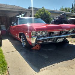 UP FOR SALE 68 CHEVY CAPRICE LOW RIDER.