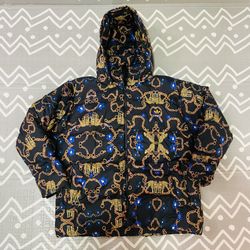 Adidas Special Edition Winter Jacket Coat Parka Versace Print 